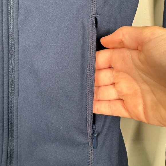 Sweaty Betty Power Boost Zip Jacket Size XXSmall  Blue Workout Athletic Active 0 - Picture 7 of 10